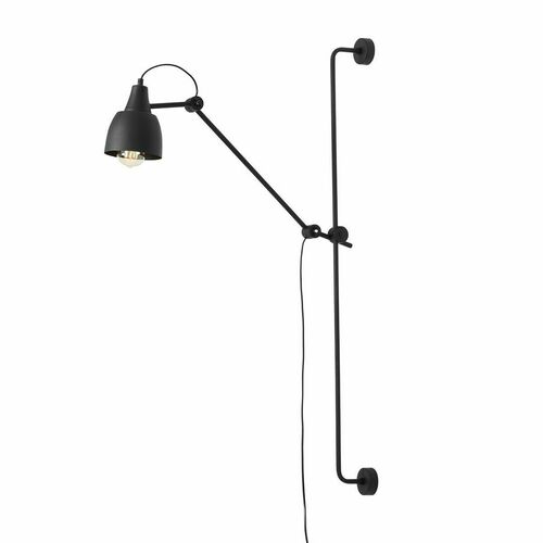 Sprawdź Kinkiet Aldex Dron Black metal szkło E27 1x60W SKU 997C1