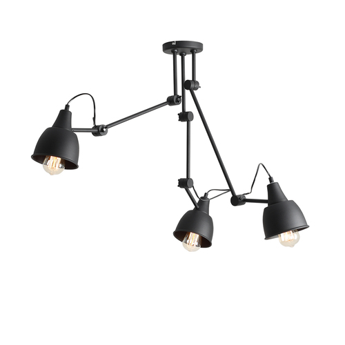 Sprawdź Plafon Aida 3 Black Aldex 842PL_E