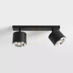 Plafon Aldex Bot 2 Black 2xGU10-AR111 LED metalowy 40 cm 1047PL_H small 1