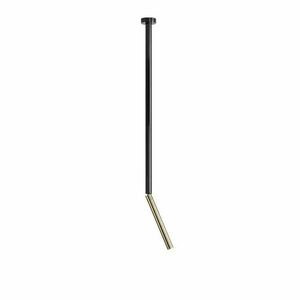 Plafon punktowy Aldex Stick Black L 81,5 cm czarno-złoty G9 1067PL_G1_L small 0