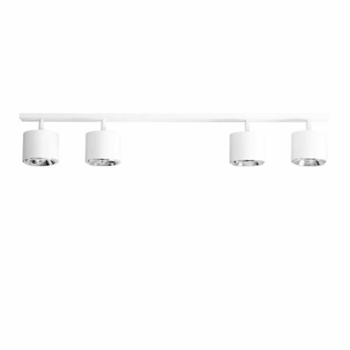 Sprawdź Biały plafon Aldex BOT CEILING 2×2 4×GU10-AR111 100 cm 1046PL_L1