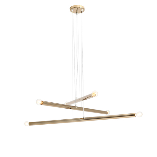 Sprawdź Lampa wisząca Tubo 6 Gold Aldex 1072K30