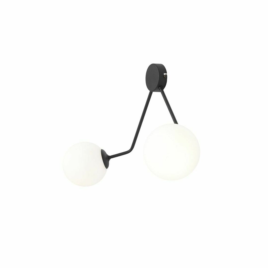 Sprawdź Kinkiet Aldex Holm 2 Black 2xE14 metal szkło SKU 1082D1 Kinkiet Aldex Holm 2 Black 2xE14 metal szkło SKU 1082D1