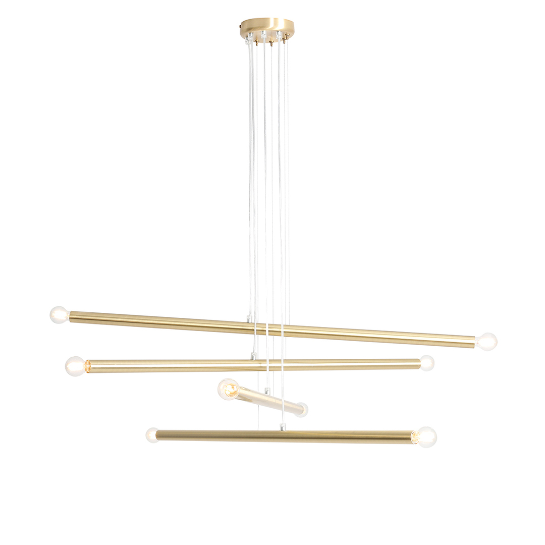 Sprawdź Lampa wisząca Tubo 8 Brass Aldex 1072P40 Lampa wisząca Tubo 8 Brass Aldex 1072P40