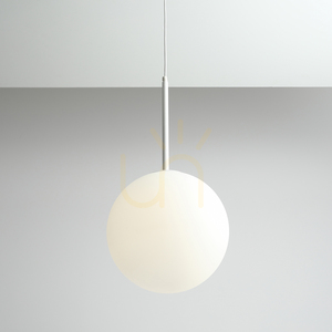 Lampa wisząca Aldex Bosso Medium 30 biała, klosz 30 cm, E27 1087G small 1