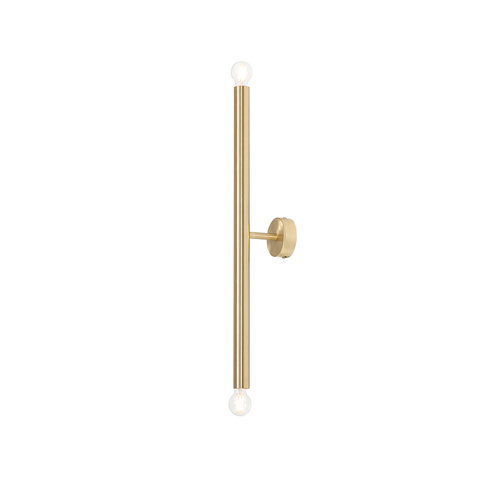 Sprawdź Kinkiet Aldex Tubo 2 Brass S 2xE14 metalowy SKU 1072D40_S