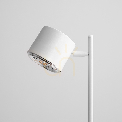 Sprawdź Lampka biurkowa Aldex Bot White biała metalowa GU10-AR111 47 cm 1046B