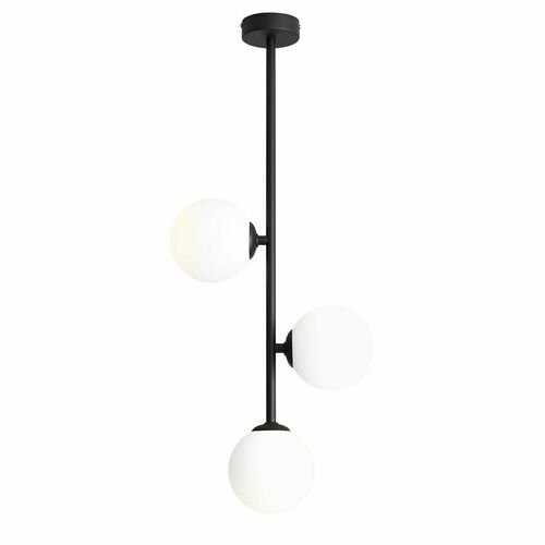 Sprawdź Plafon Aldex Libra 3 Black czarny 3×E14 metal i szkło 1094PL_E1