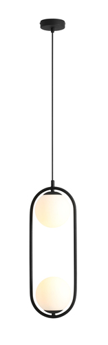 Sprawdź Lampa wisząca Riva 2 Black Aldex 1086H1
