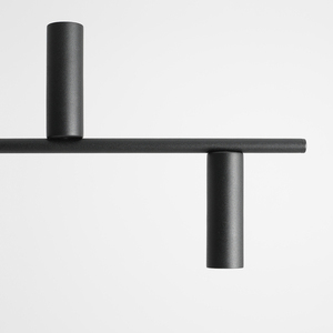 Lampa wisząca Aldex Trevo 6 czarna metalowa 1104K1 small 2