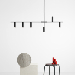 Lampa wisząca Aldex Trevo 6 czarna metalowa 1104K1 small 3