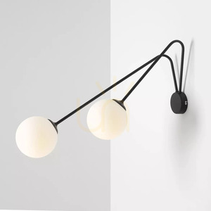 Kinkiet Aldex Holm L czarny, 2×E14, 72 cm, 1082D1_L small 3
