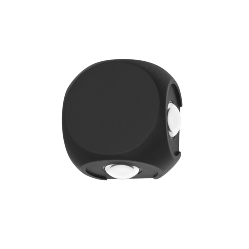 Sprawdź Kinkiet Zewnętrzny Italux Porso Czarny LED 4W IP54 PL-461