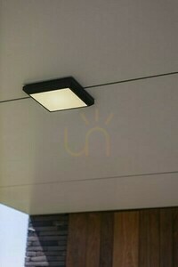 Kinkiet zewnętrzny Lutec Helena 5102101118 LED 20W antracyt 22x22 cm small 1