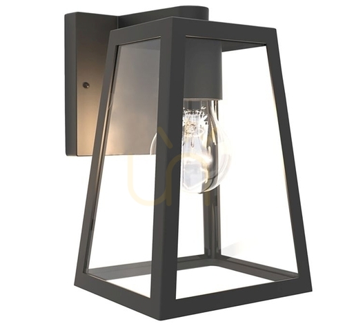 Sprawdź Kinkiet zewnętrzny Lutec FIA 5290903012 czarny aluminiowy E27 IP44 21,6 cm