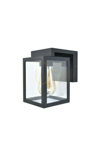 Sprawdź Kinkiet zewnętrzny Lutec Shiva 5206501012 czarny aluminium szkło IP44