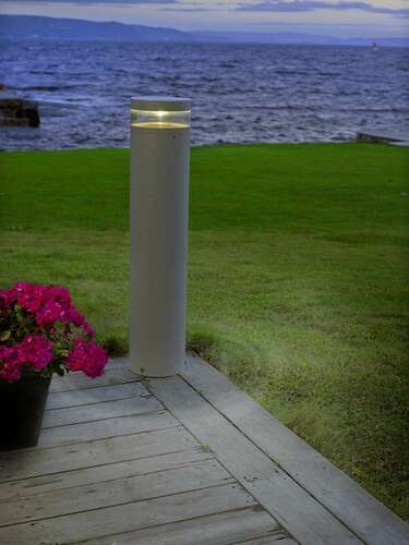 Sprawdź Słupek Oświetleniowy STAVANGER 1246 Aluminium RAL-9006 - NORLYS