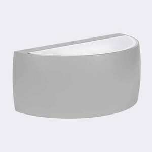 Kinkiet Zewnętrzny Vasa 128 Aluminium RAL-9006 - NORLYS small 0