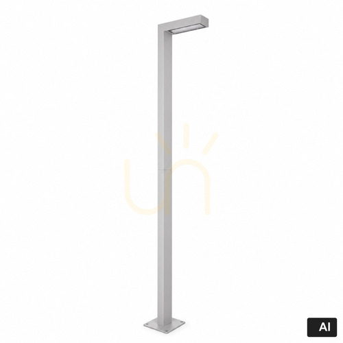 Sprawdź Aluminiowa latarnia ogrodowa NORLYS ASKER 1360AL LED 12 W 1128 lm 3000 K IP65 216 cm
