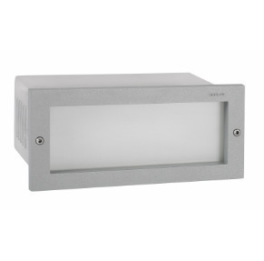 Sprawdź Oprawa wpuszczana zewnętrzna GRIMSTAD 1546AL E14 Aluminium RAL-9006 - NORLYS