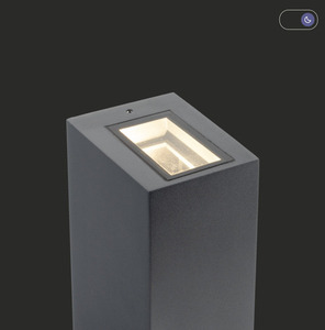 Kinkiet zewnętrzny LILLEHAMMER - premium 1582GR grafitowy  4W 3000K - NORLYS small 1