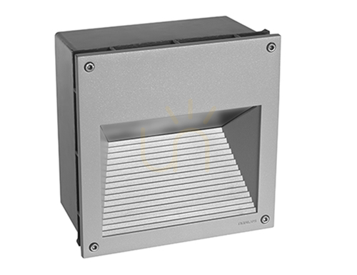 Sprawdź Oprawa wpuszczana w ścianę Namsos 1930 aluminium LED 8,3 W 3000 K NORLYS