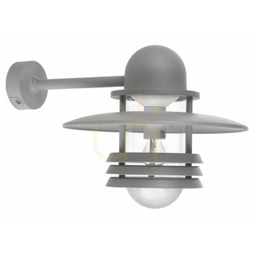 Sprawdź Kinkiet Zewnętrzny HELSINKI 886AL E27 Aluminium RAL-9006 - NORLYS