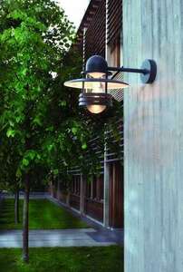 Kinkiet Zewnętrzny HELSINKI 886GR E27 Grafitowy RAL-7016 - NORLYS small 1