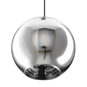 Lampa wisząca MIRROR GLOW - M chrom 30 cm 3 Lampa wisząca MIRROR GLOW - M chrom 30 cm small 3