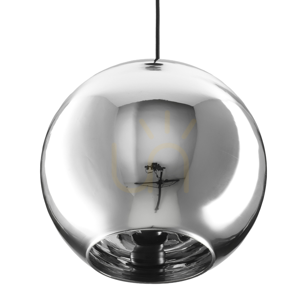 Wyświetl Lampa wisząca MIRROR GLOW - M chrom 30 cm Lampa wisząca MIRROR GLOW - M chrom 30 cm