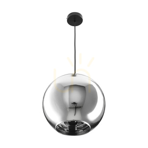Lampa wisząca MIRROR GLOW - M chrom 30 cm 4 Lampa wisząca MIRROR GLOW - M chrom 30 cm small 4