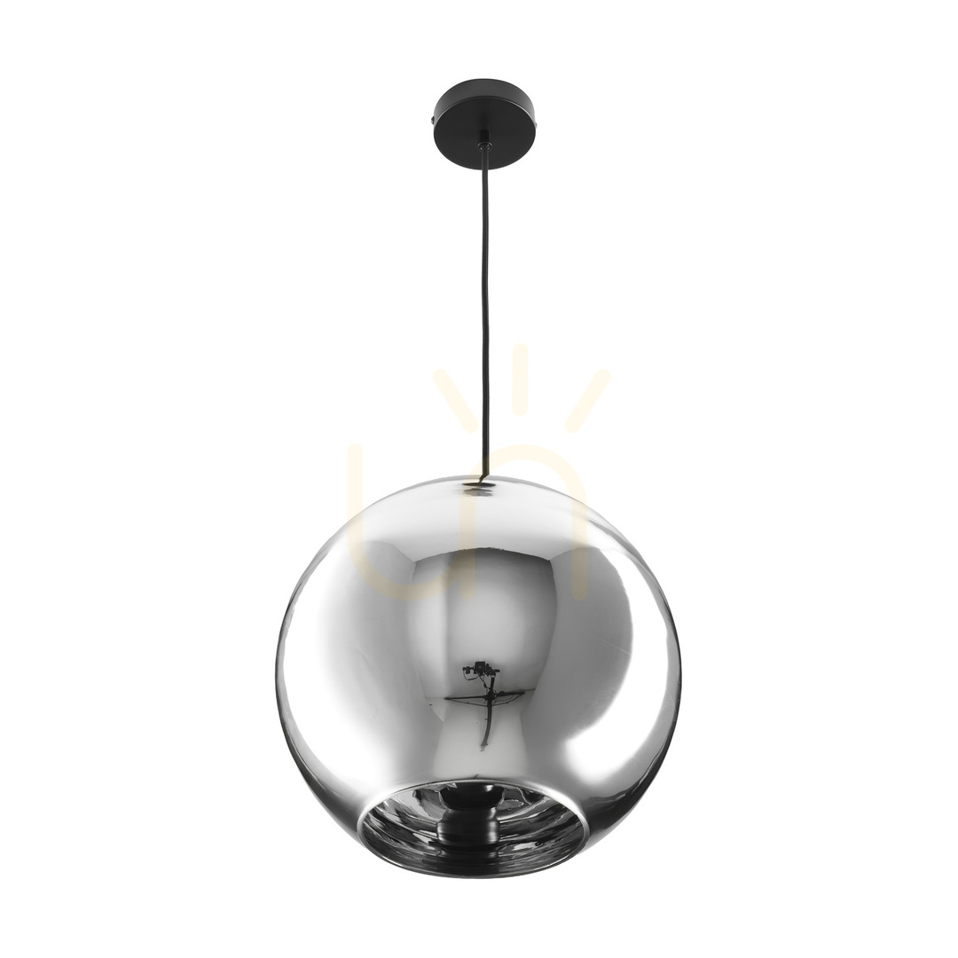 Pokaż Lampa wisząca MIRROR GLOW - M chrom 30 cm Lampa wisząca MIRROR GLOW - M chrom 30 cm