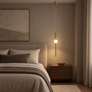 Lampa wisząca O-LINE LED 63 cm mosiądz 10 Lampa wisząca O-LINE LED 63 cm mosiądz small 10