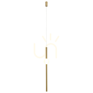 Lampa wisząca O-LINE LED 63 cm mosiądz 2 Lampa wisząca O-LINE LED 63 cm mosiądz small 2