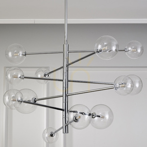 Lampa wisząca SOLA chrom 75 cm small 2