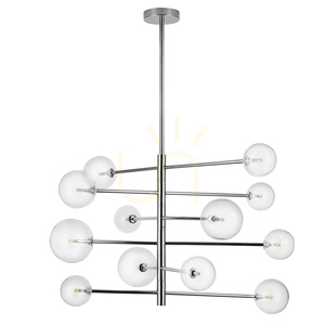 Lampa wisząca SOLA chrom 75 cm small 0