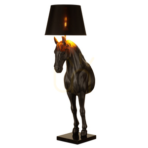 Lampa podłogowa KOŃ S czarna 2 Lampa podłogowa KOŃ S czarna small 2