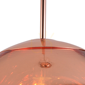 Lampa wisząca GLAM S 18 cm miedziana small 11