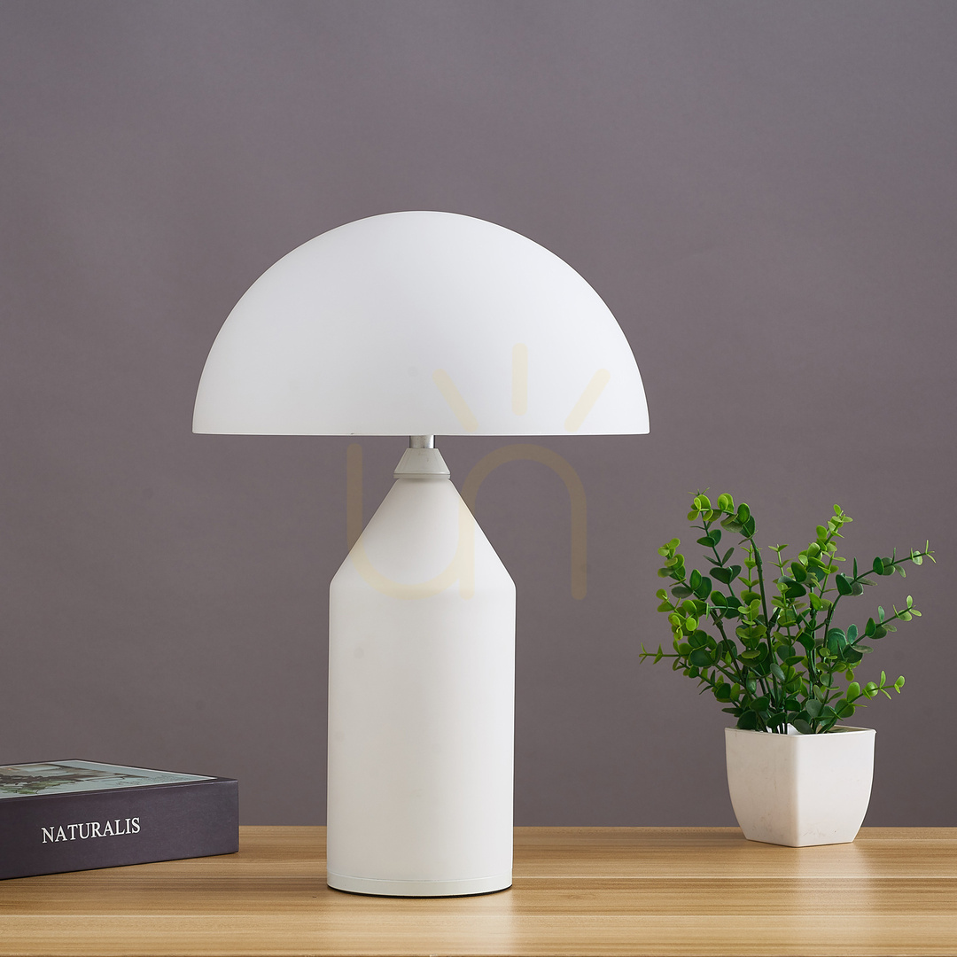 Obejrzyj Lampa stołowa BELFUGO biała 35 cm Lampa stołowa BELFUGO biała 35 cm