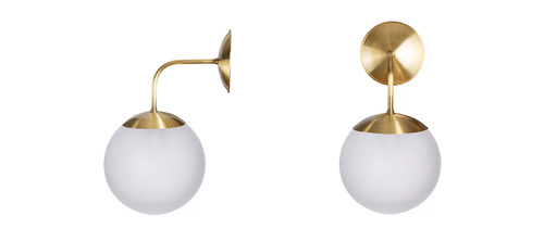 Sprawdź Stylowa lampa wisząca BACAN reisco wall Famlight mosiądz
