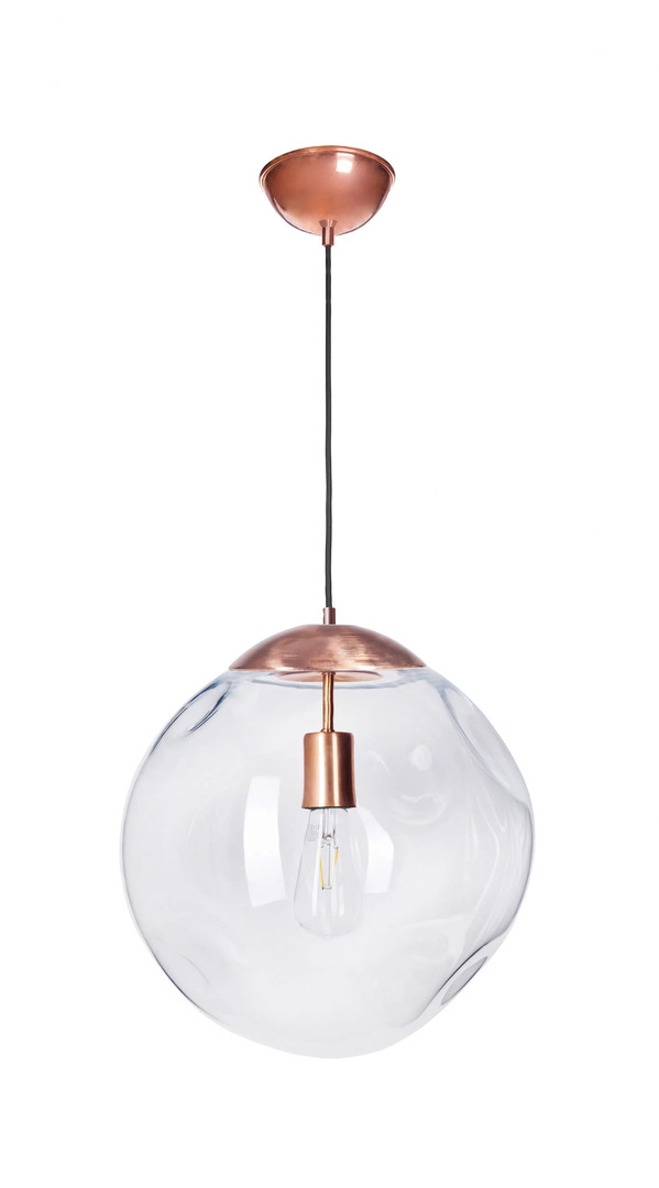 Sprawdź Nowoczesna lampa wisząca Famlight Mico Transparent miedź Nowoczesna lampa wisząca Famlight Mico Transparent miedź