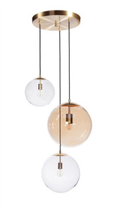 Stylowa lampa wisząca Famlight Muna set of 3 miedź 0 Stylowa lampa wisząca Famlight Muna set of 3 miedź small 0