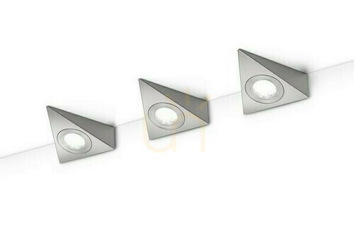 Sprawdź Zestaw 3 lamp podszafkowych LED Trio ECCO 273370307 – nikiel mat
