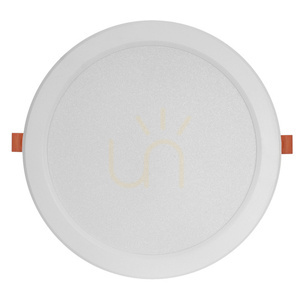 Panel LED podtynkowy, okrągły plafon sufitowy, 6 W, biała ciepła small 1