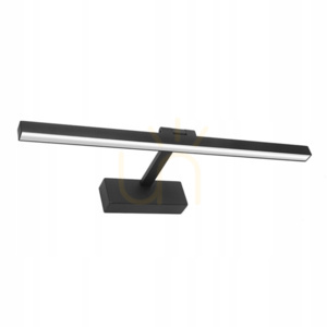 Kinkiet łazienkowy prosty 14 W 60 cm czarny 4000 K small 1