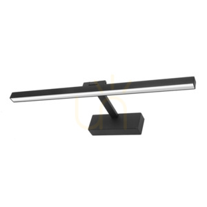 Kinkiet łazienkowy prosty 14 W 60 cm czarny 4000 K small 3