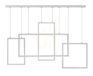 Lampa wisząca LED BRAGA DL-G04 75 W 4000 K biała small 0