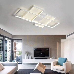 Lampa LED sufitowa ROMA 123 W biała z pilotem small 1