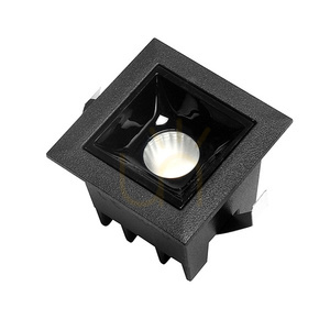 Lampa liniowa LED podtynkowa 2 W 3000 K czarna JDL-1T small 1