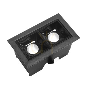 Lampa liniowa LED podtynkowa 4 W 3000 K czarna JDL-2T small 1